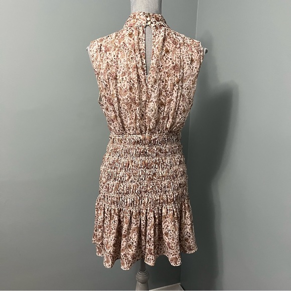HOUSE OF HARLOW 1960 REVOLVE floral print mini halter dress size small wedding - Picture 7 of 13